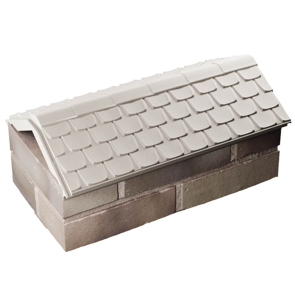 Парапет Zking Эльбрус Бежевый с посадкой на 1 кирпич (255мм) в Биробиджане фото