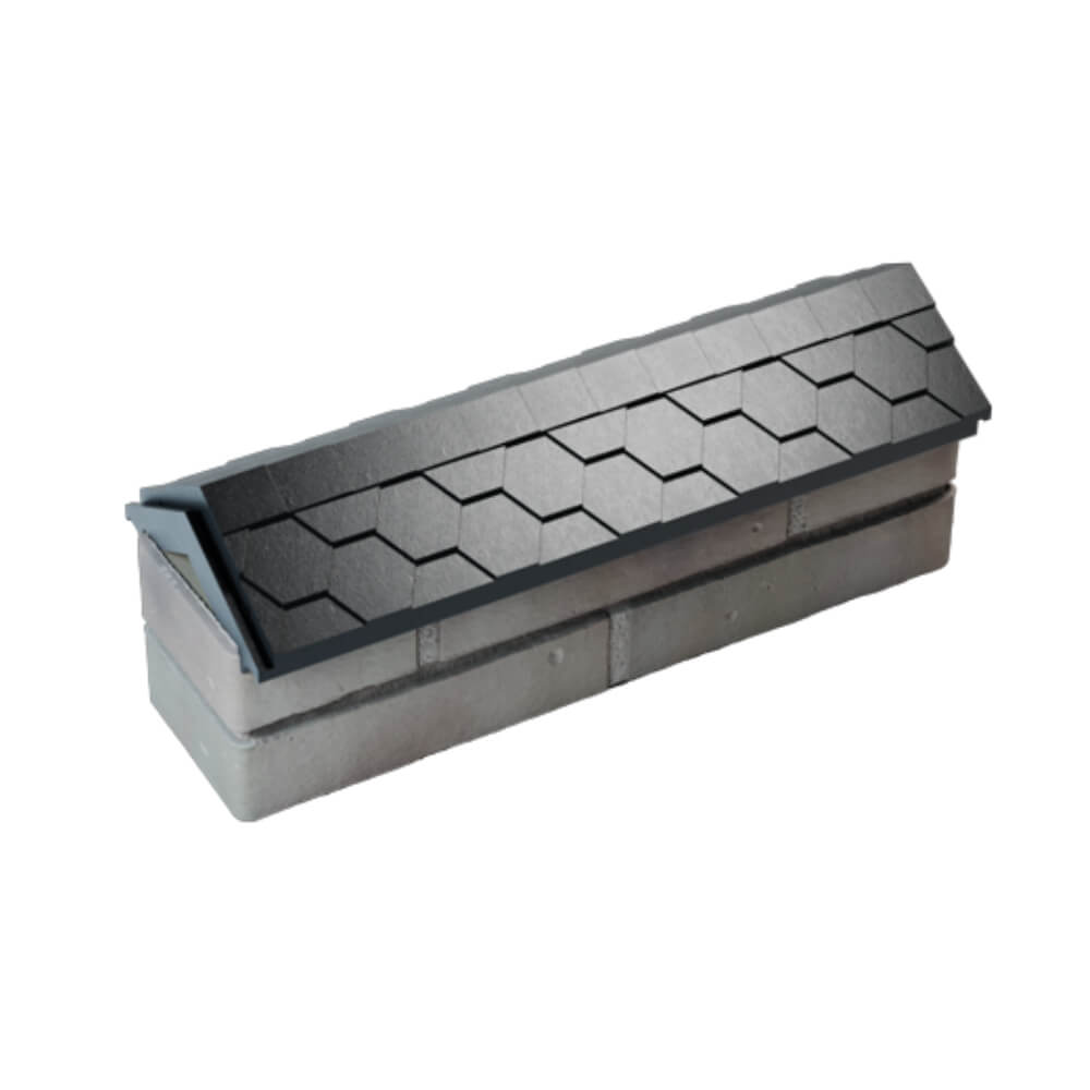 Парапет Zking Эверест Черный с посадкой на 0.5 кирпича (130мм) в Биробиджане фото