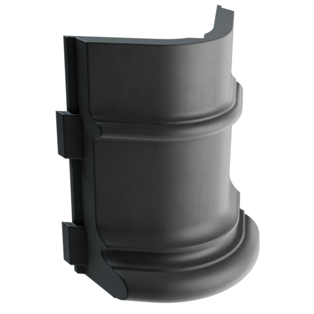 Подступенок угловой Verona 110х140х30мм Серый