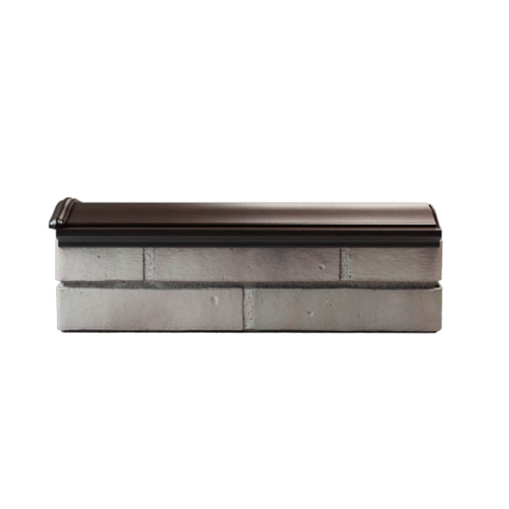 Парапет Zking Монблан Коричневый посадка на 0.5 кирпича (130мм) в Биробиджане фото