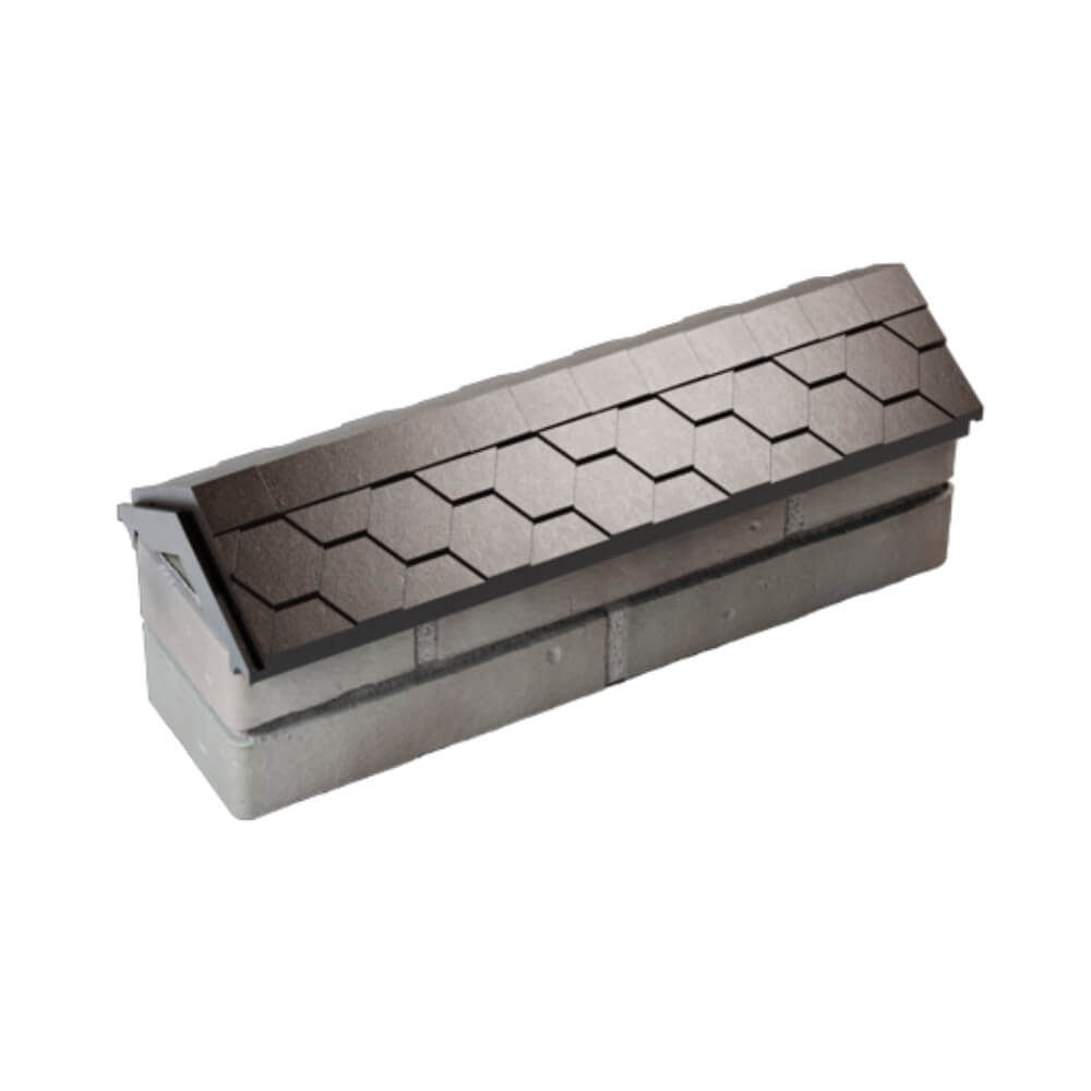 Парапет Zking Эверест Коричневый с посадкой на 0.5 кирпича (130мм) в Биробиджане фото