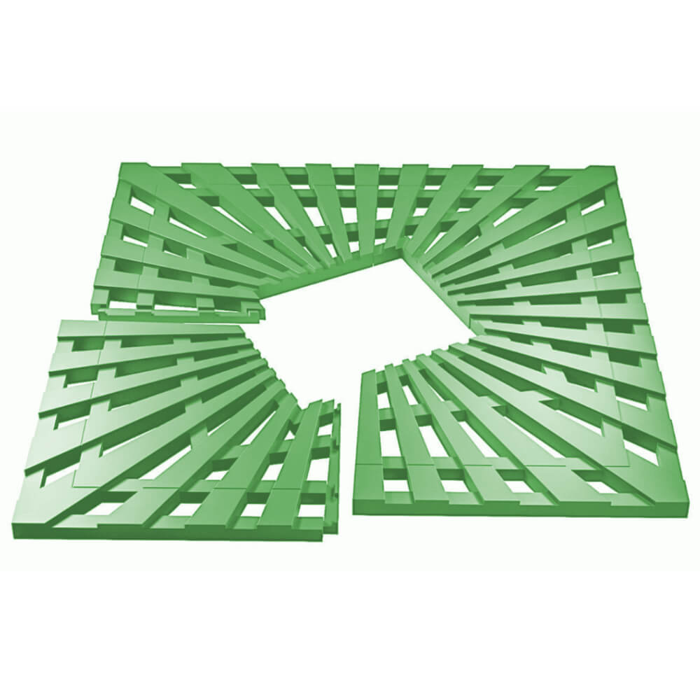 Приствольная решетка для дерева ZKING ATMOSPHERE 1.2х1.2м Зеленая в Биробиджане фото