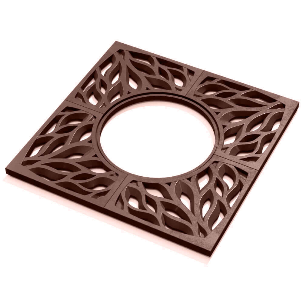 Приствольная решетка для дерева ZKING CRUST 1.2х1.2м Коричневая в Биробиджане фото