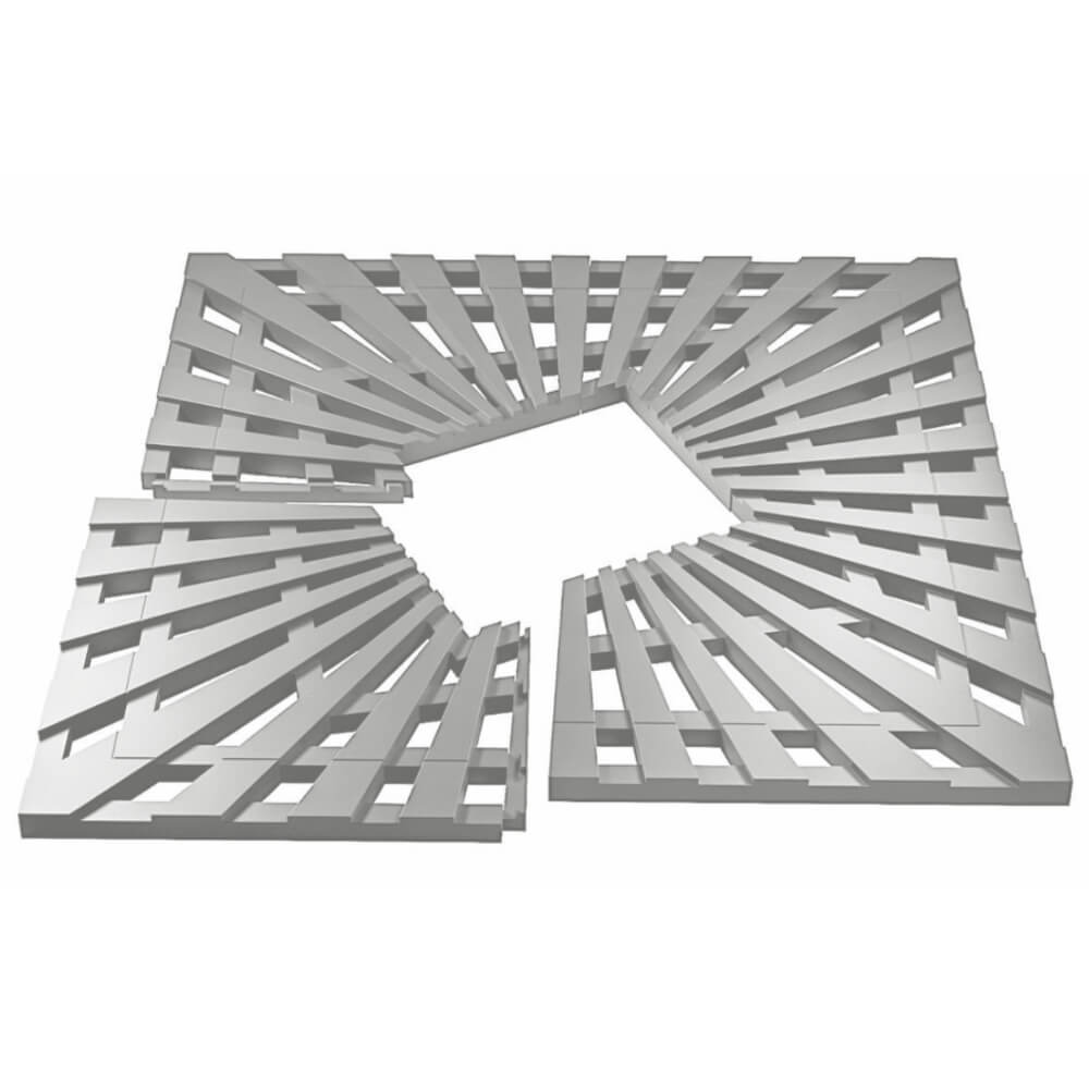 Приствольная решетка для дерева ZKING ATMOSPHERE 1.2х1.2м Бежевая в Биробиджане фото