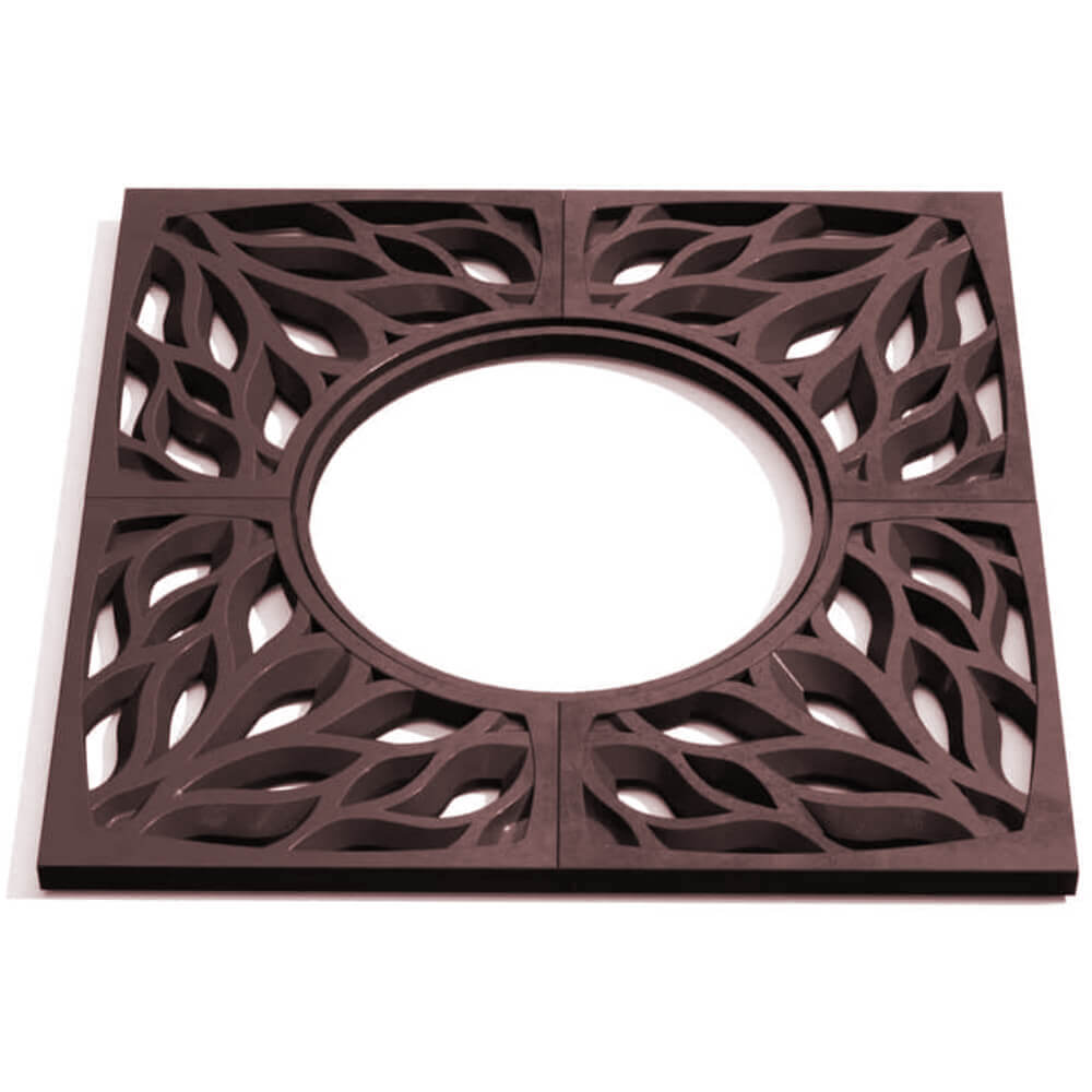 Приствольная решетка для дерева ZKING CRUST 1.2х1.2м Коричневая Биробиджан фото