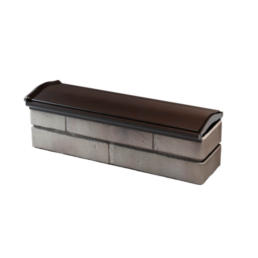 Парапет Zking Монблан Коричневый посадка на 0.5 кирпича (130мм) в Биробиджане фото