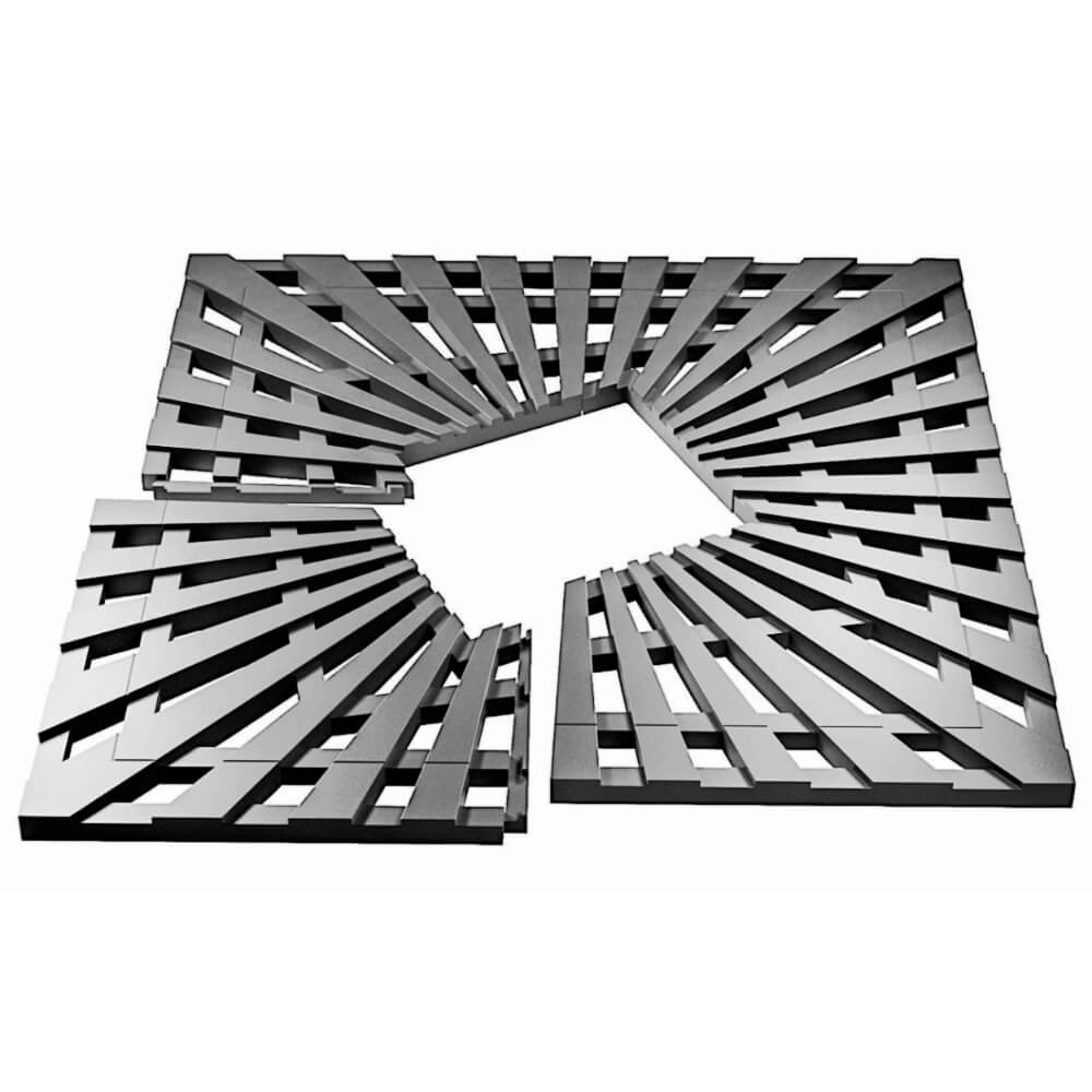 Приствольная решетка для дерева ZKING ATMOSPHERE 1.2х1.2м Серая в Биробиджане фото